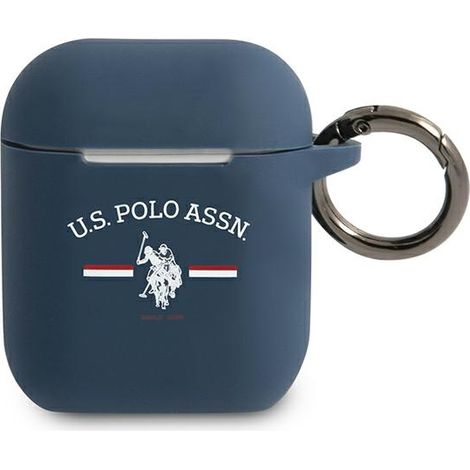 US Polo USACA2SFGV AirPods 1/2 Hülle marineblau/marineblau (1/3)