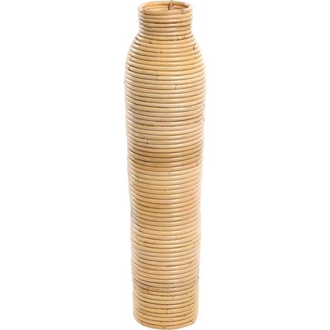 Vase Natural Rattan 55cm Outdoor & Indoor Home Ornament Braided Boho Rustic Style PREMANA (1/5)