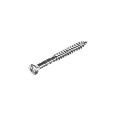 Lot de 800 vis à bois 5x50 mm inox A2 autoforeuses, tête Torx, pour platelage terrasse et fixation extérieure (1/2)