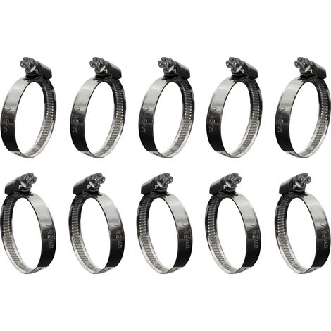 Sachet de 10 colliers de serrage Inox Ø24-36 - Ram (1/2)