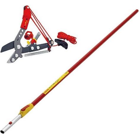 Wolf Garten Adjustable Anvil Tree Loppers RCVM Garden & ZMV4 Telescopic Handle (1/3)