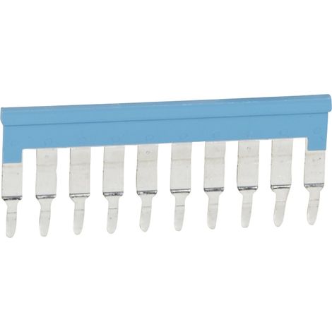 Peigne pour Bloc de jonction Viking 3 Vis et ressort 10 Blocs pas de 6 LEGRAND 037503 (1/2)