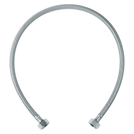 Grohe Anschlussschlauch Chrom für Taron Duschsystem, 1/2"x1/2"x770mm (1/3)