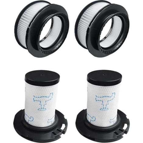 4-teiliges Filterset für Rowenta X-Force Flex Staubsauger 11.60 12.60 14.60 15.60 für RH98xx (Ersatz-Nachmotorfilter ZR009008 und Separator-Schaumstofffilter ZR009007) (1/4)