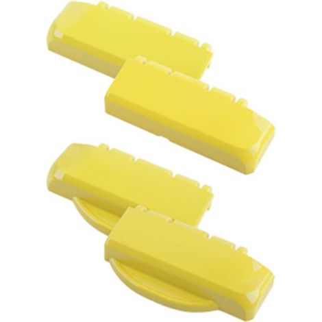 Bopla B SC HB PC-V0-1023 charnière Polycarbonate V0 jaune (signalisation) (L x l x H) 100 x 27 x 48.3 mm 1 pc(s) (1/2)