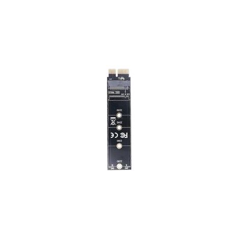 Adaptateur PCIe vers M.2 PCI-E PCI-Express NVMe SSD M.2 PCIe x1 (1/4)