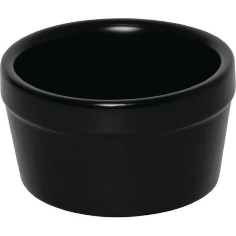 Ramequins noirs 77mm (Lot de 6) - Ref DK830 - Olympia (1/2)