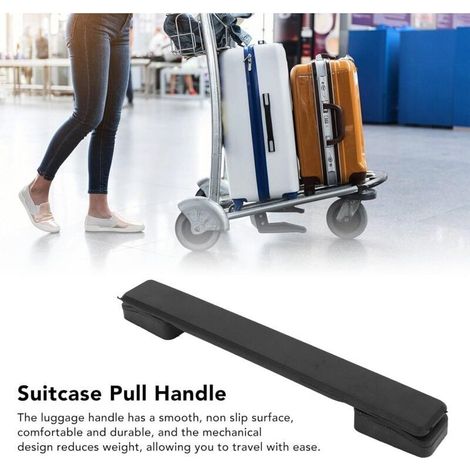 Poignée de Valise, poignée de Traction de Bagage en Plastique de 20 cm de Longueur de Remplacement de la poignée de Valise pour boîtes et étuis (1/4)