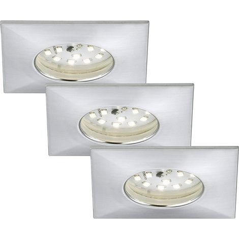 Briloner Leuchten Luci da Incasso Integrata, 5 W, Alluminio, set da 3 pz. 5 unit (1/5)