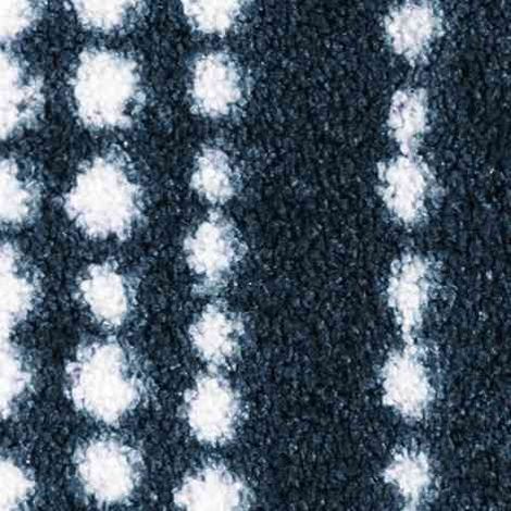 Alfombra decorativa interior absorbente - perlas de noche - 75x50 cm Coryl