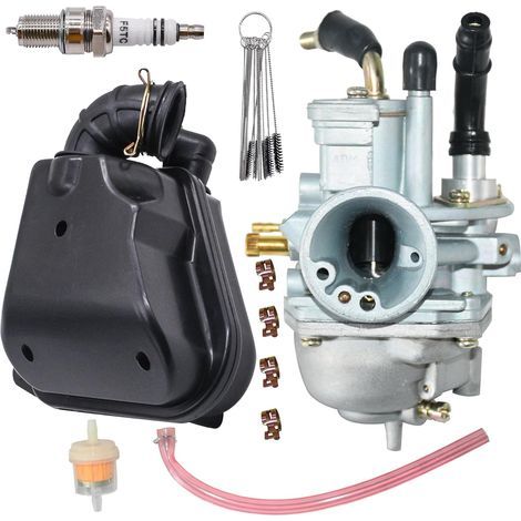 Carburateur pour Polaris Predator 50 90 2003-2007, carburateur pour Scrambler 50 90 2001-2003, pour Sportsman 90 starter manuel 90 cc 100 cc avec filtre à air-Karteo (1/5)