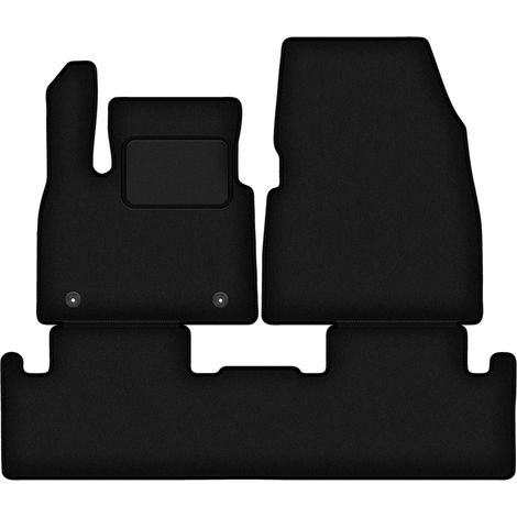 Tapis de sol en velours noir pour : Renault Megane E-Tech crossover (2022-)
