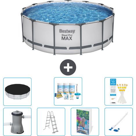 Bestway Steel Pro MAX Rund - 427x84 cm - 8-teilig S658