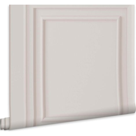 Laura Ashley Redbrook Wood Panel Dove Grey Vliestapete 10mx52cm