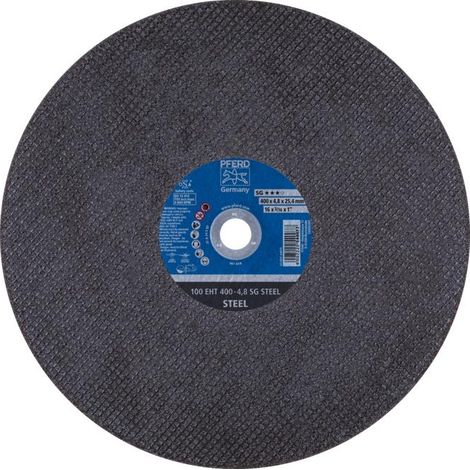 Pferd Disco da Taglio 40 cm per Smerigliatrice Metallo
