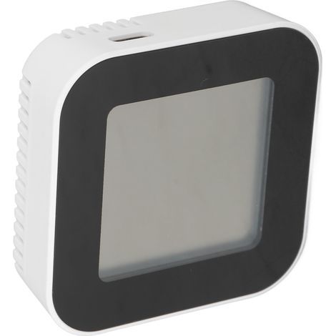 Testeur de qualité de l'air intérieur, capteur de haute précision, grand écran, détecteur portable de température et d'humidité HCHO pour location de maison, bureau, salle de classe (1/5)