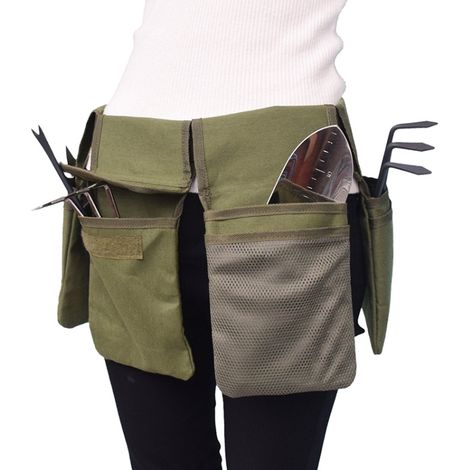 Ceinture porte-outils ajustable pour le jardinage, la floriculture, la taille et les travaux manuels.-AquaForge (1/5)