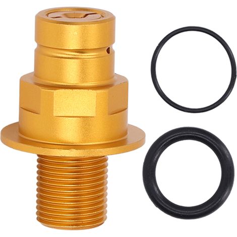 Adaptateur CO2 Cuivre pour Machine à Soda Terra, Connexion Rapide M18x1.5 Doré (1/5)