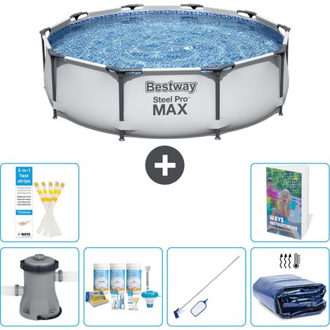 Bestway Steel Pro MAX Rund - 305x76 cm - 7-teilig S267