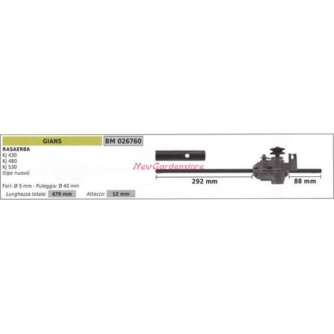 Trazione semovenza GIANS rasaerba tosaerba tagliaerba KJ 430 480 530 026760