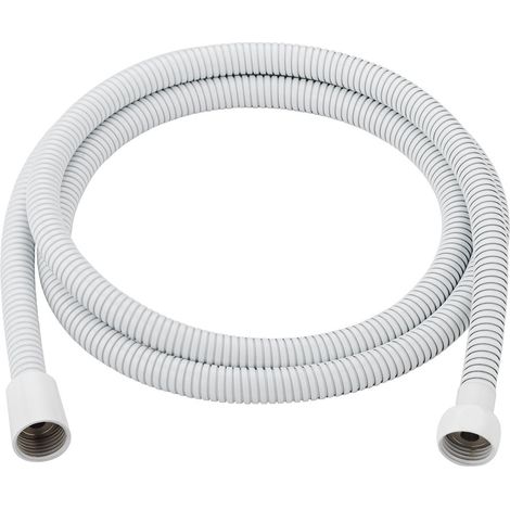 Flexible de douche inox 1,8 m blanc arctique