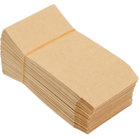 Stück Kleiner Kraftpapierbeutel 6x10cm Aufbewahrungsbeutel