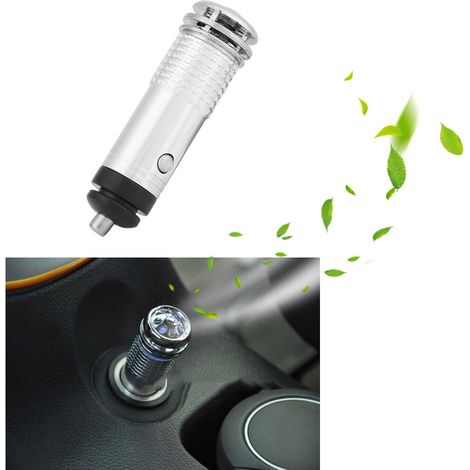Mini purificateur d'air pour voiture, purificateur d'air à ions négatifs, désodorisant pour véhicule (1/5)
