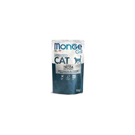 Monge Cat Grill Sterilisierte Forelle 85g Beutel