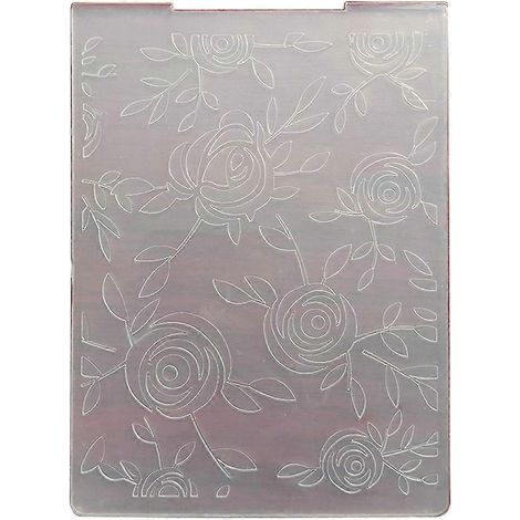3D-Prägefolder „Unregelmäßiges Blumenmuster“ – Prägevorlage für handgefertigte Kunst