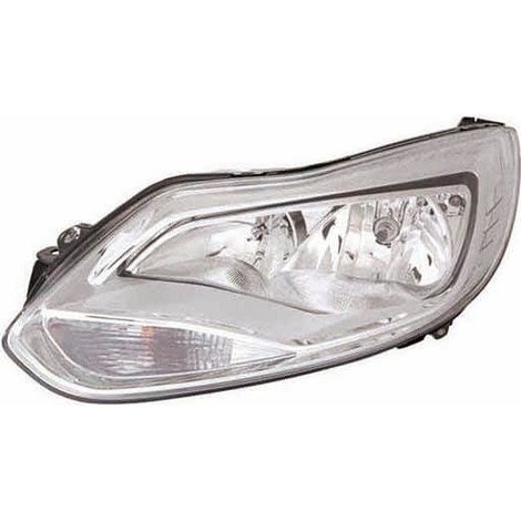 Phare avant gauche chromé H1/H7 Ford Focus 3 phase 1 2011-2014