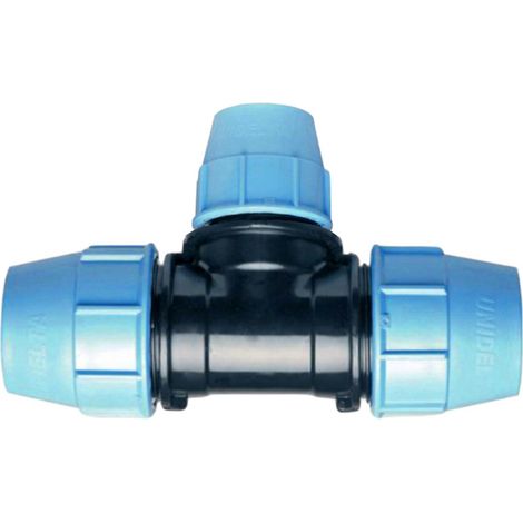 Té 90° réduit PE plastique Ø32x25x32