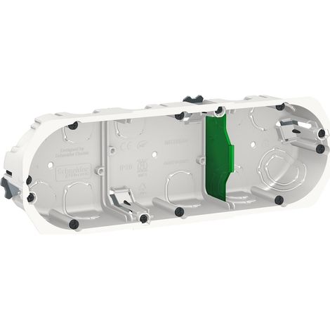 Schneider Electric MULTIFIX D scatola da incasso bianco polare 67mm