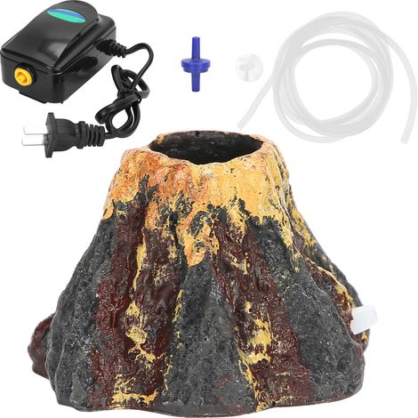 Pompe à air pour aquarium, pierre de bulles décorative, accessoire paysager CN 250V (1/5)