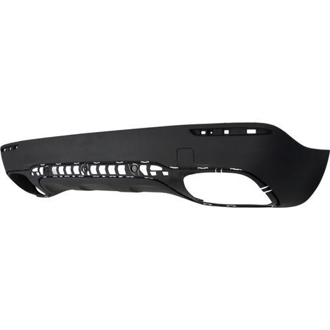 Spoiler de pare-choc arrière noir structuré Mercedes GLA H247 2020-2023