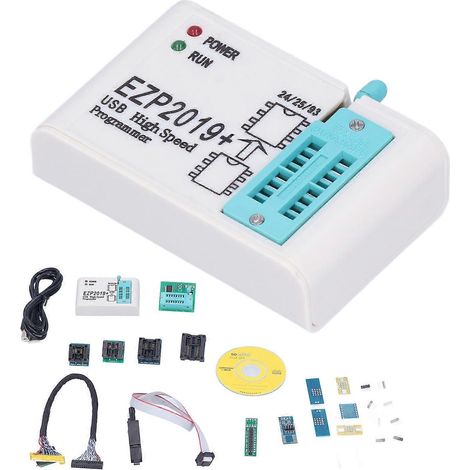 EZP2019 High-Speed-SPI-Flash-Programmiergerät mit USB 2.0-Schnittstelle (BIOS 24/25/93, Offline-Kopie brennen)
