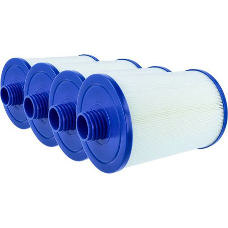 vhbw 4x Cartucho de filtro reemplaza Pool Pure 03FIL1400 para piscina - Recambio azul blanco (1/4)