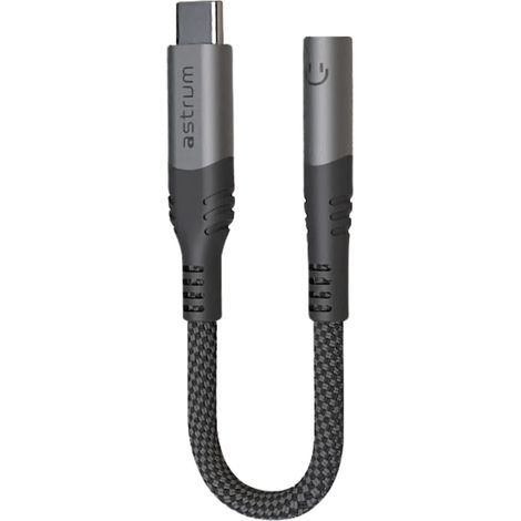 ASTRUM VMAC50 GRIS / CABLE CONVERTIDOR USB-C A AUX / 10 CM