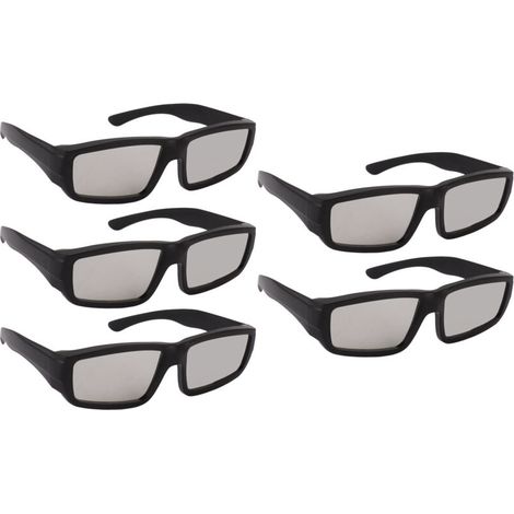 Occhiali da sole Eclipse – Confezione da 5 paia, certificati ISO 12312-2, filtro UV e luce visibile al 100%.