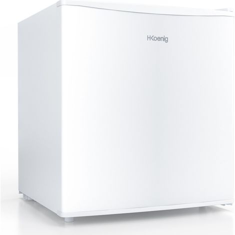 Mini réfrigérateur 45L – Hauteur 51 cm – Compartiment à glaçons 4L – Thermostat réglable – Classe énergétique E – Porte réversible – Hkoenig
