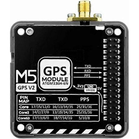 Para el módulo GPS M5Stack V2.0 con antena externa (AT6668) (1/5)