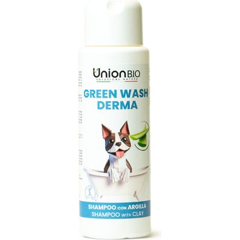 GREEN WASH DERMA Shampoo arricchito con argilla bianca 250 ml