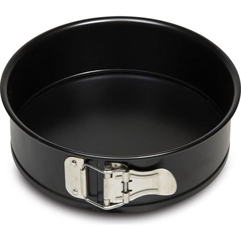 1 Moule à charnière, Acier antiadhésif, Ø 18 cm, Noir, Cuisson four, Pâtisserie (1/5)