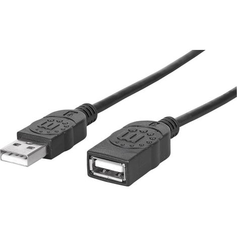 MANHATTAN Cavo Usb v. 2 480 Mbps Cavo USB 2.0 prolunga A/A 5 mt (1/4)