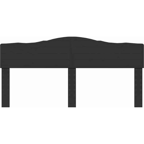 Tête de lit,Décoration murale Chêne noir 200 cm Bois d'ingénierie CFW272518 (1/5)