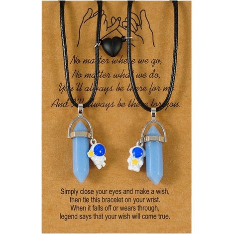 Collier simple à perles lumineuses, pendentif rond en forme d'étoile et de cœur, brillant dans le noir, pour hommes et femmes.