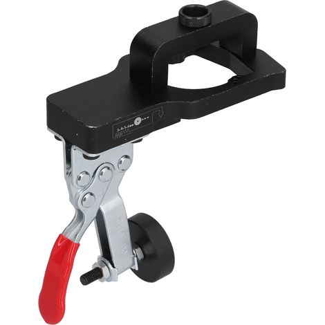 Kit de positionnement et de perçage pour charnières, scie cloche pour le travail du bois, guide de perçage, outil à main, 35 mm (1/5)
