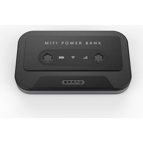 MiFi 4G LTE with SIM card slot, 2100 mAh battery and Wi-Fi – Black Edition for Eurasia, South Africa and South America (1/4)