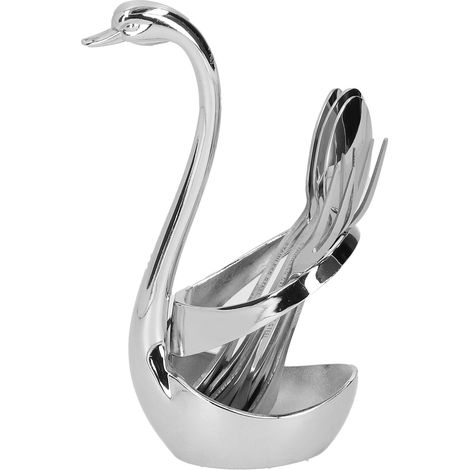 Rack de Rangement pour Couverts en Acier Inoxydable, Organisateur de Cuisine Élégant (1/5)