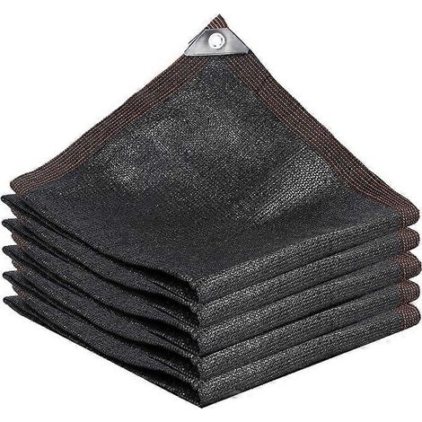 Toile d'ombrage 40% - Filet de protection solaire pour serre 200 x 200 cm - Tissu imperméable en maille - Protection UV