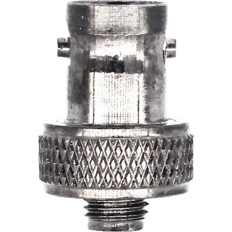 Disque BNCK/SMAK, adaptateur coaxial RF plaqué or pour talkie-walkie, connecteur BNC femelle vers SMA femelle tout cuivre. (1/5)